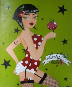 Voir le détail de cette oeuvre: Lady Cherry pomme d'amour